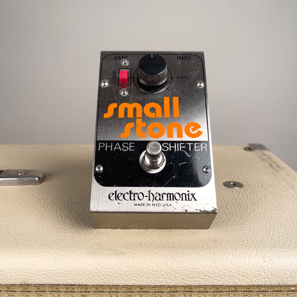 Vintage Electro-Harmonix Small Stone V2 Rare Red Switch Phase Shifter
