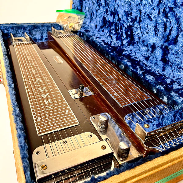 1946/47 Rare Fender Professional Double 8 Lap steel One owner W/ohsc