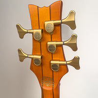 Schecter Diamond Series Studio 5 Custom Bass Stiletto Honey Satin One Owner Mint